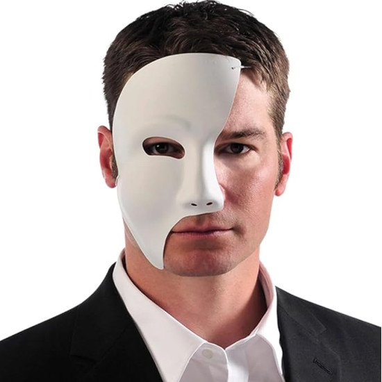 Máscara Fantasma da Ópera Adulto