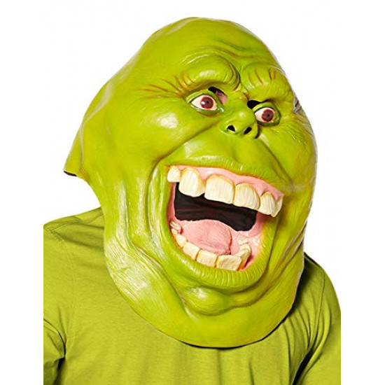 Máscara Geléia Slimer Caça Fantasmas Adulto Máscara Geléia Slimer Caça Fantasmas Adulto