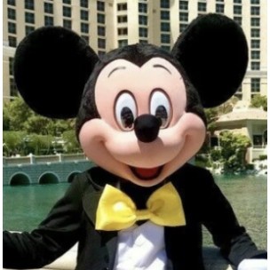Máscara Mascote Mickey Super Luxo