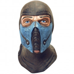 Máscara Masculina Sub Zero Subzero Mortal Kombat