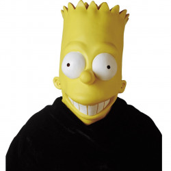 Máscara Os Simpsons Bart Luxo