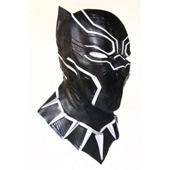 Máscara Pantera Negra Guerra civil Adulto Luxo Máscara Pantera Negra Guerra civil Adulto Luxo