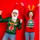 Máscara Papai Noel Adulto