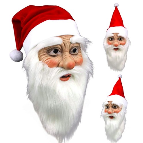 Máscara Papai Noel Adulto Máscara Papai Noel Adulto