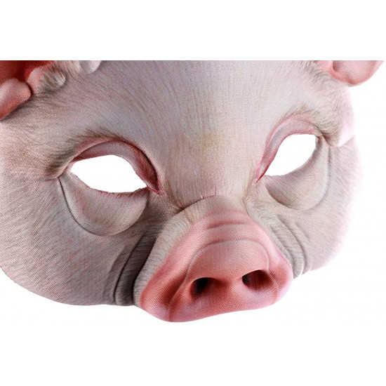 Máscara Porco de Látex Luxo