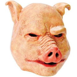 Máscara Porco Mal de Látex