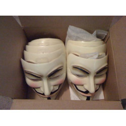 Máscara Revolução e Liberdade com 10 unidades