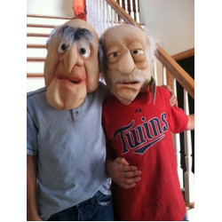 Máscara Statler Vila Sésamo