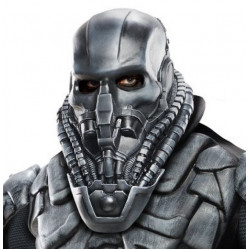 Máscara Super Homem de Aço General Zod Luxo