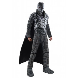 Máscara Super Homem de Aço General Zod Luxo