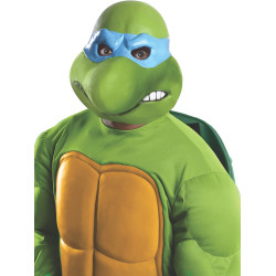 Máscara Tartaruga Ninja Leonardo Adulto Vinil
