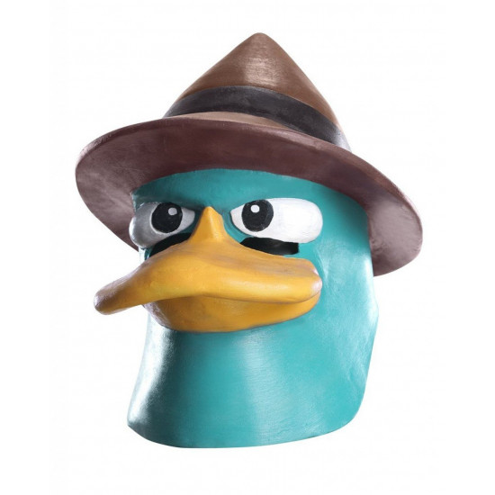 Máscara Vinil Agente Perry de Phineas e Ferb Luxo