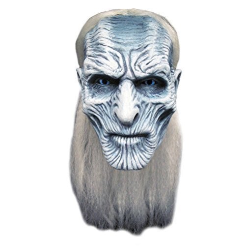Máscara White Walker Game of Thrones Luxo Máscara White Walker Game of Thrones Luxo