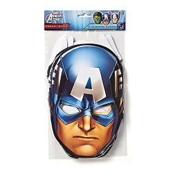 Máscaras Hulk Thor Capitão América Homem de Ferro  Os Vingadores 