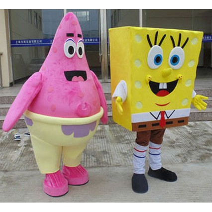 Mascote Patrick do Bob Esponja Adulto Mascote Patrick do Bob Esponja Adulto