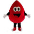 Fantasia Gota de Sangue Doador Luxo Mascote