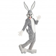 Fantasia Mascote Adulto do Coelho Perna Longa Looney Tunes