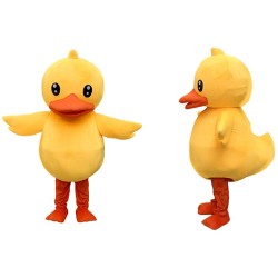 Fantasia Pato Adulto Mascote Fantasia Pato Adulto Mascote