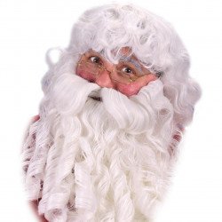 Barba Bigode e Peruca do Papai Noel