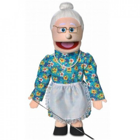 Boneco Fantoche Ventríloquo Avó Velha Luxo Boneco Fantoche Ventríloquo Avó Velha Luxo