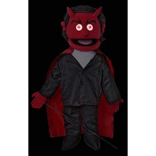 Boneco Fantoche Ventríloquo Diabo Luxo Boneco Fantoche Ventríloquo Diabo Luxo