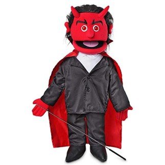 Boneco Fantoche Ventríloquo Diabo Luxo Boneco Fantoche Ventríloquo Diabo Luxo