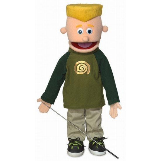 Boneco Fantoche Ventríloquo Jovem Eddie Luxo Boneco Fantoche Ventríloquo Jovem Eddie Luxo
