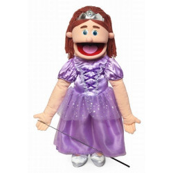 Boneco Fantoche Ventríloquo Princesa Luxo