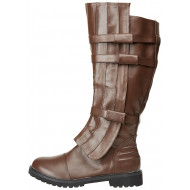 Bota Marrom Adulto Luxo