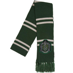 Cachecol Hogwarts Slytherin Luxo Harry Potter