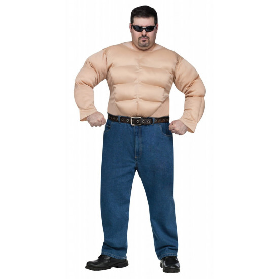 Camiseta Adulto Peito Musculoso Camiseta Adulto Peito Musculoso