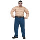 Camiseta Adulto Peito Musculoso Camiseta Adulto Peito Musculoso