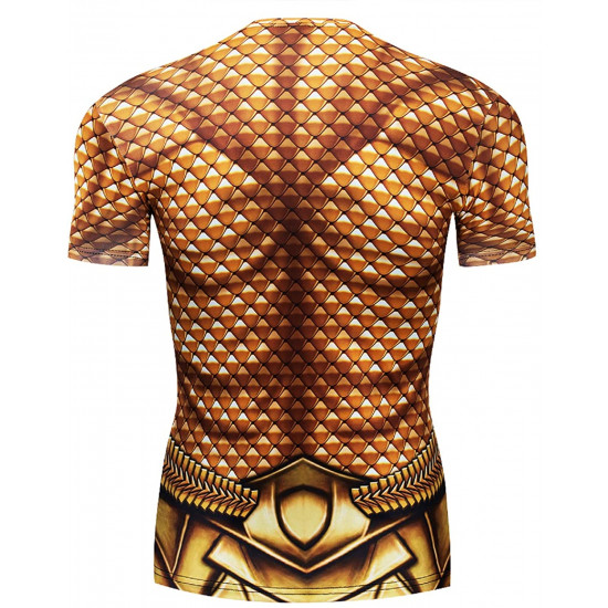 Camiseta Aquaman Adulto Curta Camiseta Aquaman Adulto Curta