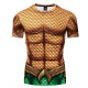 Camiseta Aquaman Adulto Curta Camiseta Aquaman Adulto Curta