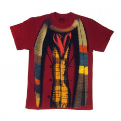 Camiseta Casaco e Cachecol Doctor Who