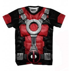 Camiseta Deadpool Adulto Atlética