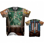 Camiseta do Boba Fett Adulto Atlética