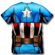 Camiseta do Capitão América Infantil