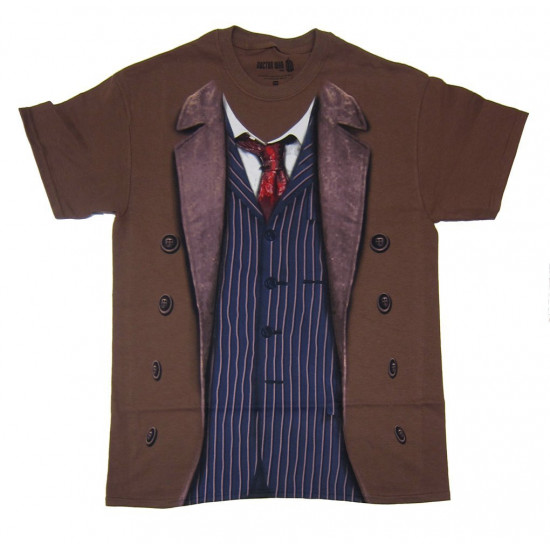 Camiseta Homem de Casaco Doctor Who Camiseta Homem de Casaco Doctor Who
