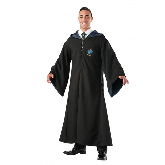 Capa Harry Potter Adulto Azul Elite Capa Harry Potter Adulto Azul Elite