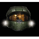 Capacete Halo 3 Luxo Adulto Luz