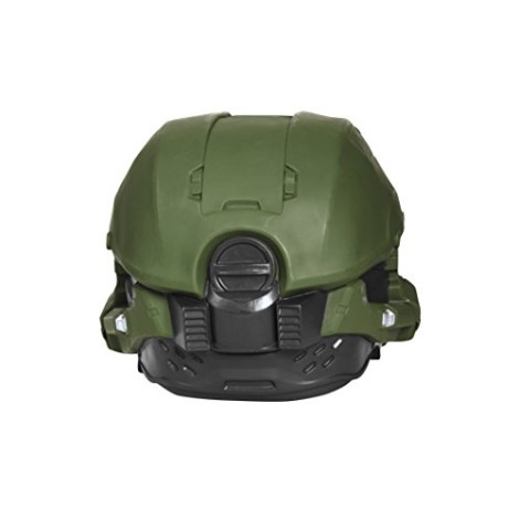 Capacete Halo 3 Luxo Adulto Luz Capacete Halo 3 Luxo Adulto Luz