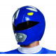 Capacete Power Rangers Azul Clássico Luxo Capacete Power Rangers Azul Clássico Luxo