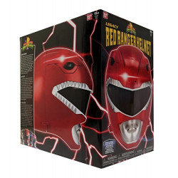 Capacete Power Rangers Mighty Morphin Vermelho