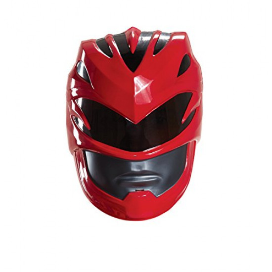 Capacete Power Rangers Mighty Morphin Vermelho Luxo Capacete Power Rangers Mighty Morphin Vermelho Luxo