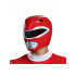 Capacete Power Rangers Vermelho Clássico Luxo