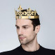 Coroa de Rei Dourada Clássica
