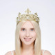 Coroa de Rei Dourada Clássica