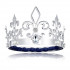 Coroa de Rei Luxo Prata