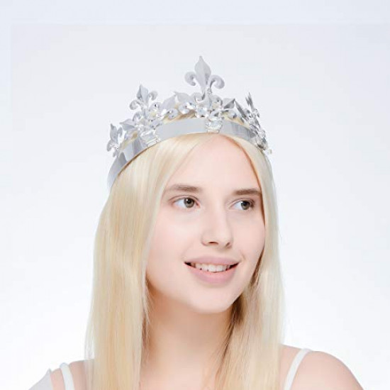 Coroa de Rei Prata Clássica Coroa de Rei Prata Clássica